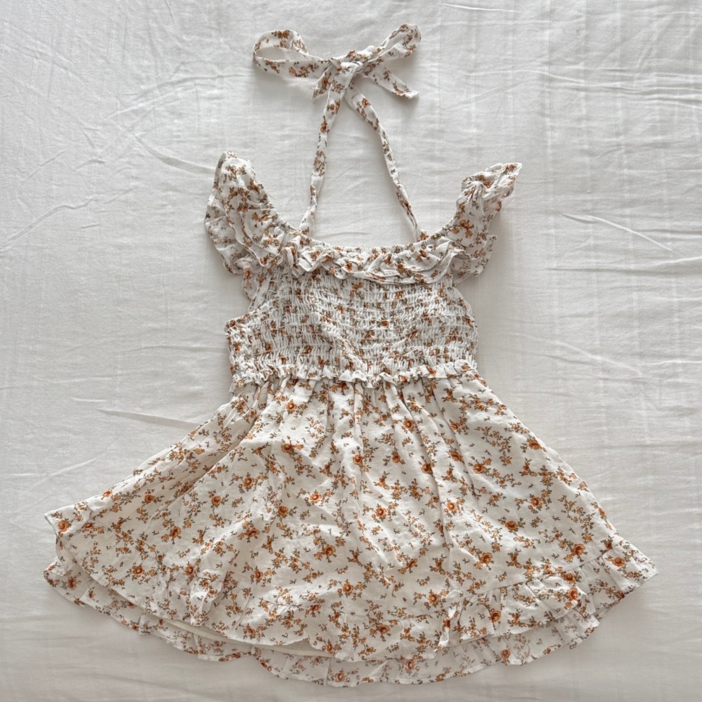 Floral Kids Casual Dress